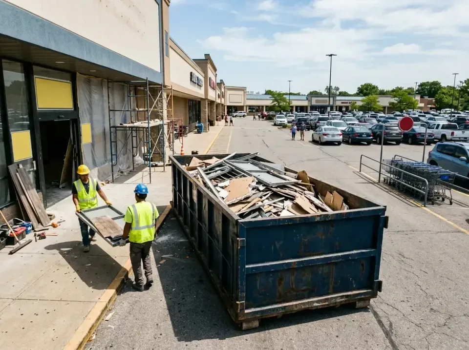 retail-store-renovation-debris-003 — frequently asked questions, Roll-off Dumpster Rentals in Galesburg, IL